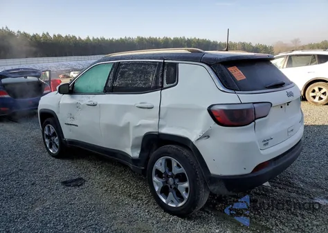 2020 Jeep Compass Limited z USA, uszkodzony, nr VIN 3C4NJDCB1LT196559